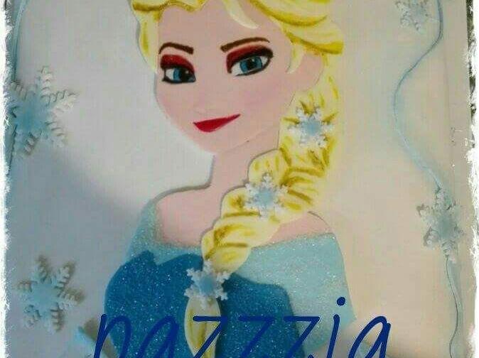 Torta Elsa - Frozen